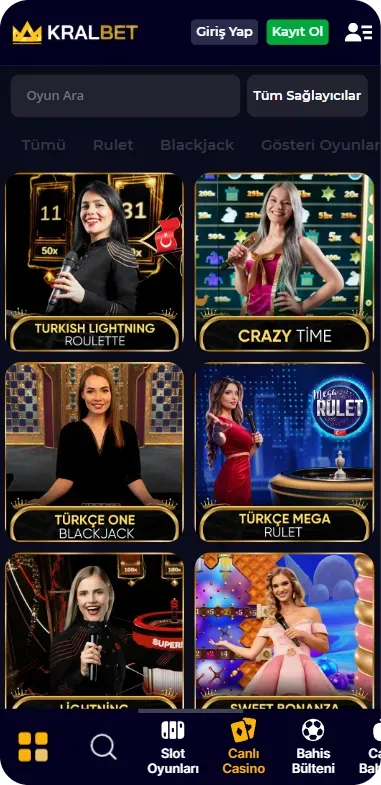 Kralbet APK İndir Ekran Görüntüleri oyunlar